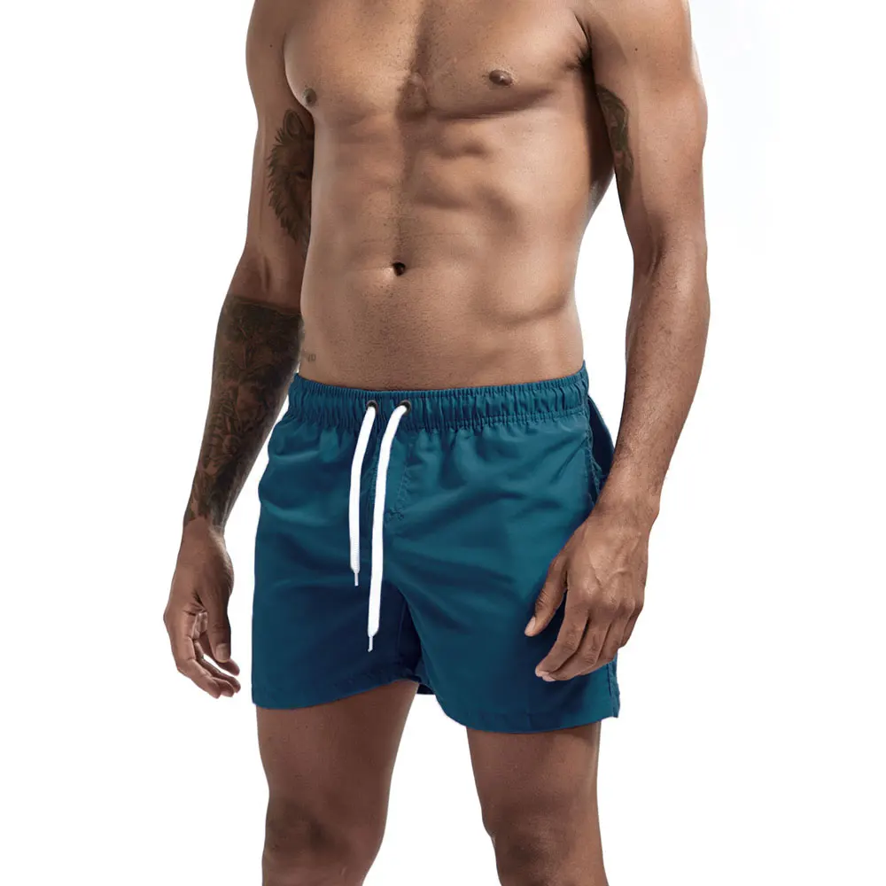 Men Swimming Beach Wear Shorts Board Mens Swimwear Boarding Board  GYM Running Pants Swimsuit Swim suit Short  Homme Zwem