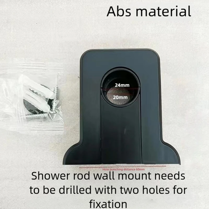

Reinforced ABS Shower Wall Parenthesis Flexible Positioning Global Shower Addition