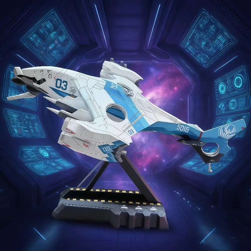 

Коллекционная модель вертикальной боевой платформы «Холодный свет» из аэрокосмического сплава для проекта Наньтянмен