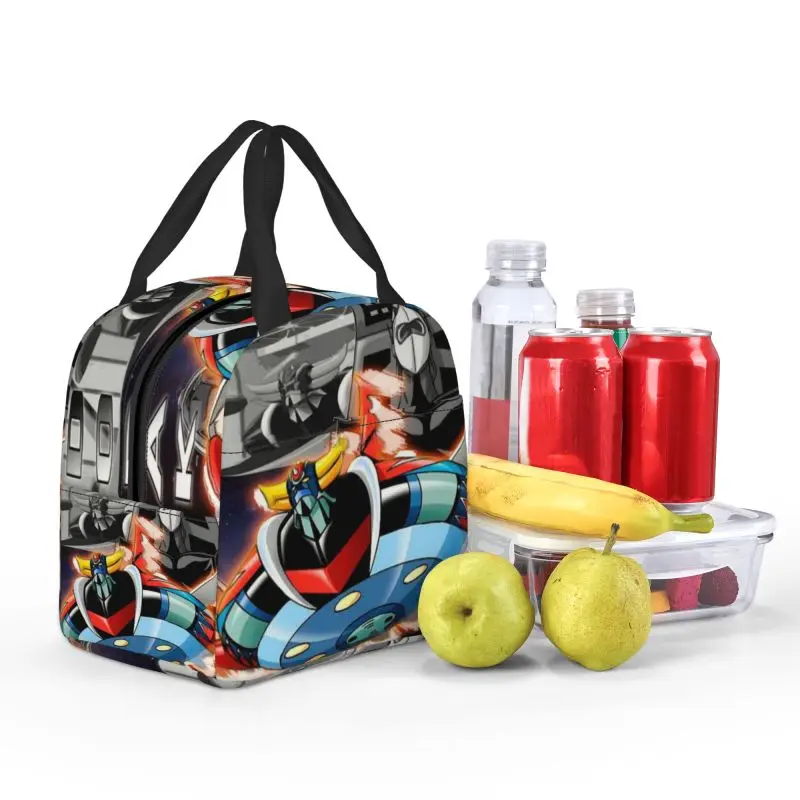 カスタム Goldrake Goldorak G-Grendizers Z 断熱ランチバッグ UFO ロボットポータブルサーマルクーラー食品弁当箱学校