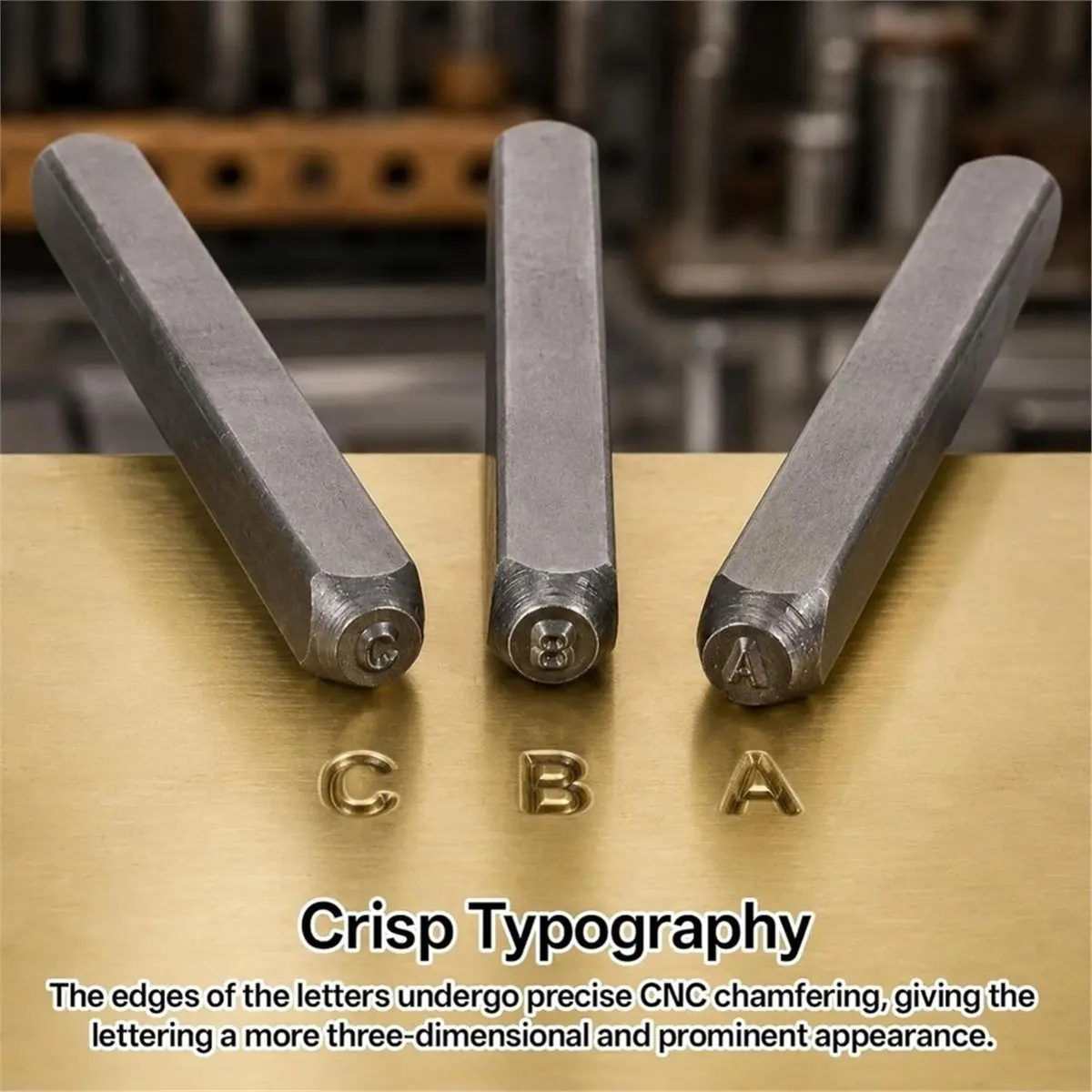 36Pcs Metal Stamping Kit, 1/16