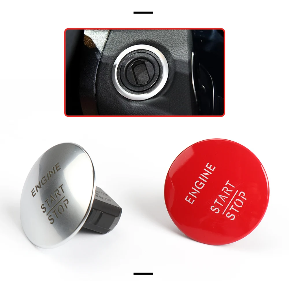 Für Mercedes Benz Keyless Go Start Stop Druckknopf Auto Motor Zünd schalter w205 w212 w164 w166 w221 2215450714 – Detail 4