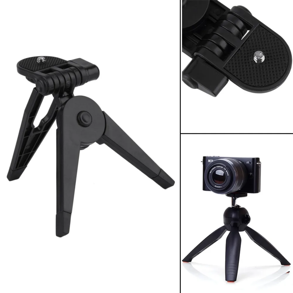 Universal Mini Tripod Stand For Smartphone Action Camera Holder Monopod For iPhone/Xiaomi for Gopro DJI Camcorder DSLR SLR