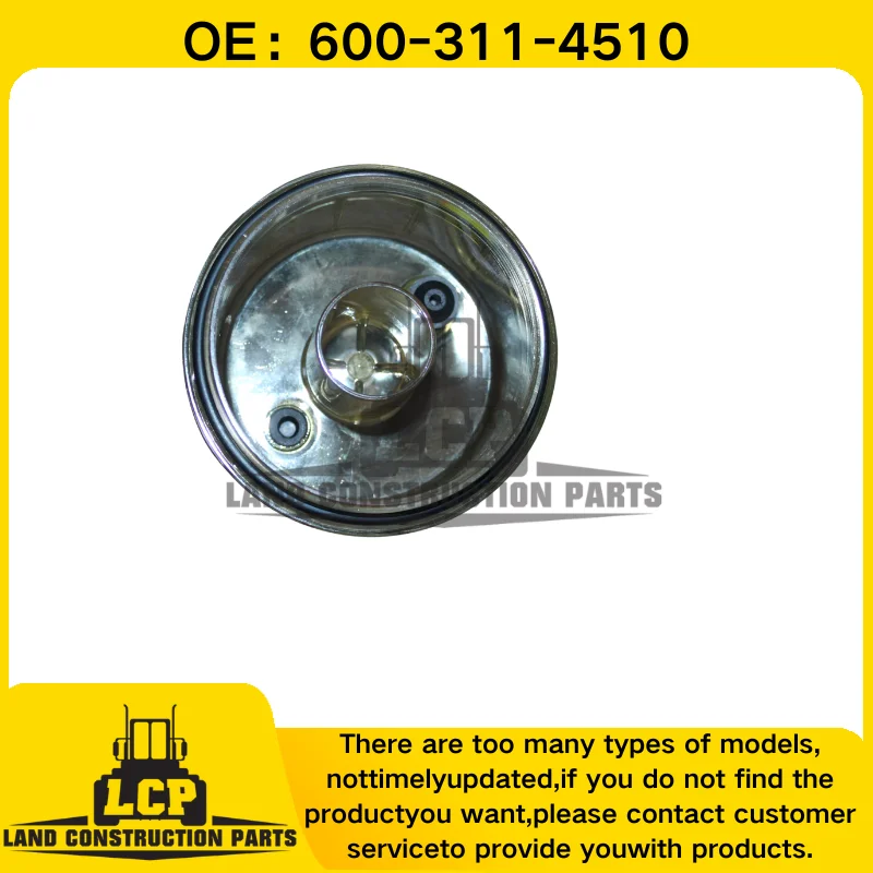 Construction machinery excavator accessories suitable for PC400-7/PC400-8/PC450-7/PC450-8 oil water cup OEM:600-311-4510 view 2