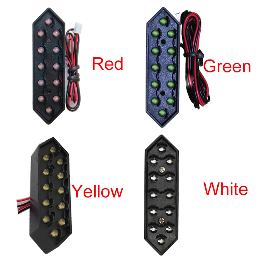 4pcs/lot 8" White Color Outdoor 7 Seven Segment LED Digital Number Module for Gas Price LED Display module