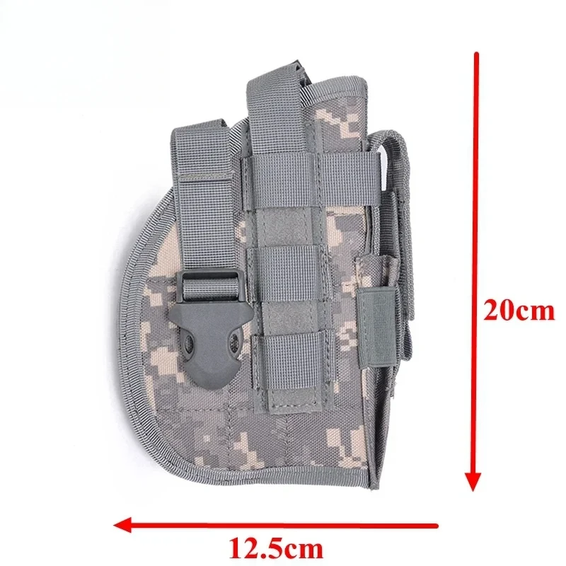 Tactical Gun Holster Concealed Pistol Carry Universal Handgun Pouch for Glock Usp Colt 1911