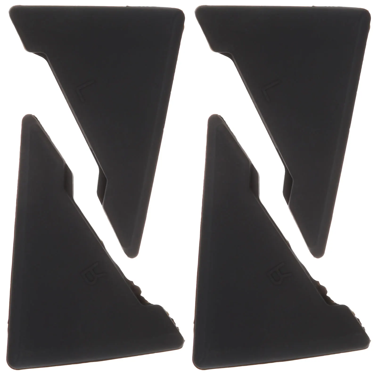 

4 Pcs Car Anti Collision Stickers Durable Silicone Guard Universal Corner Protectors Vehicle Door Edges Guards Car Door Trim