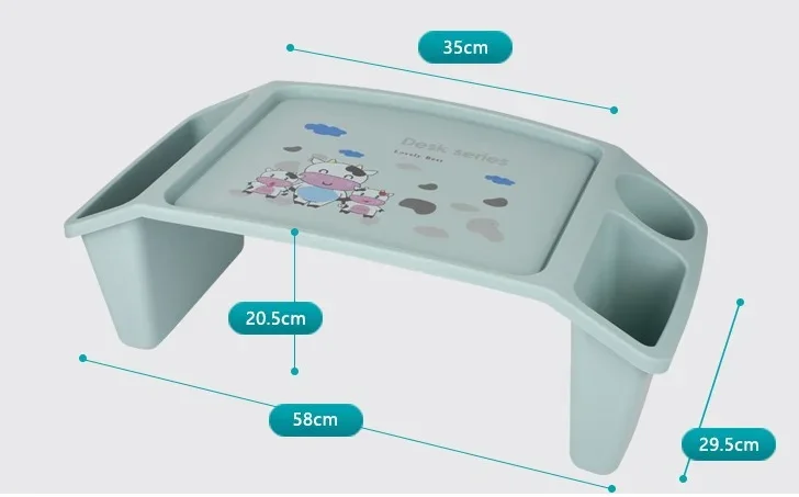 다채로운 만화 스타일 어린이 공부 플라스틱 테이블, 어린이 공부 테이블, 아기 플라스틱 테이블, 놀이방에 적합