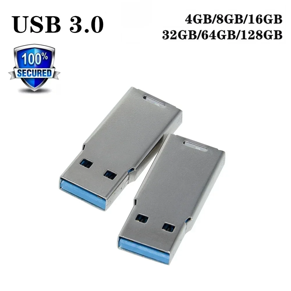 Clé USB 3.0 avec puce en gros d'usine, clé USB, clé USB, 4 Go, 8 Go, 128 Go, 64 Go, 32 Go