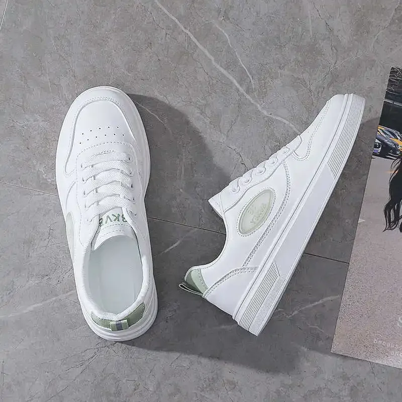 

Женские кроссовки на тонком каблуке с резиновой подошвой, размер 42, белые женские ботинки для гольфа, спортивная обувь для прогулок, женские теннис, оптовая продажа