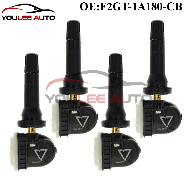 4PCS New F2GT-1A180-CB F2GT1A180CB TPMS Tire Pressure Sensor For Ford Ecosport Mondeo Explorer Focus Fiesta Ranger Galaxy S-Max