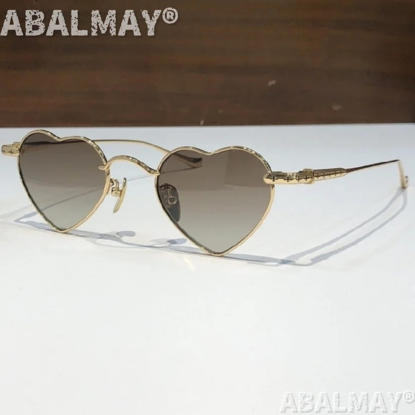 أفضل النظارات الشمسية عالية الجودة للرجال والنساء 8063 حجم 47-22-145 التيتانيوم نمط ريترو تصميم الأزياء نظارات شمسية UV400 مع صندوق