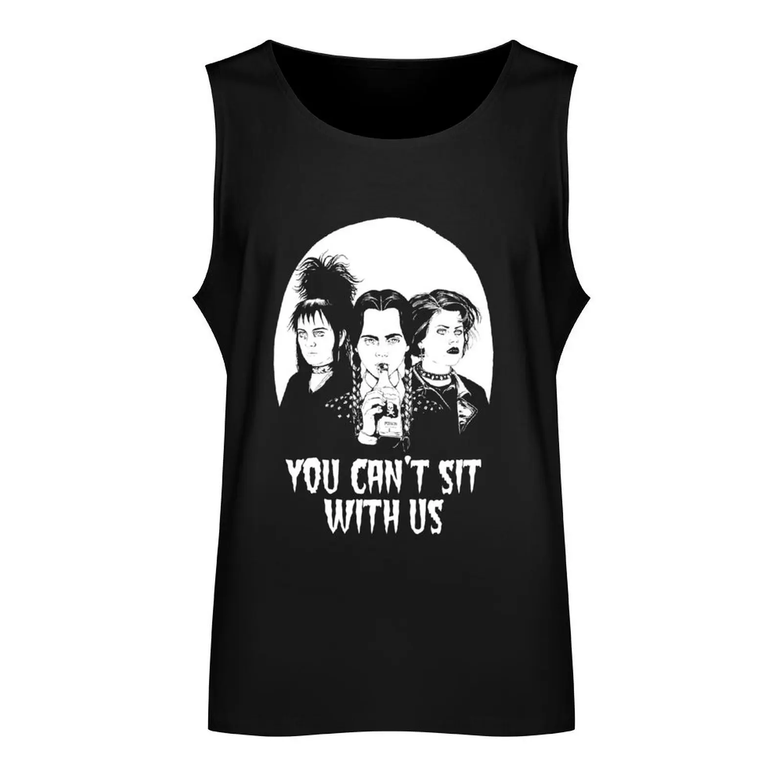 Lydia Deets Wednesday Adams and Nancy You Can't Sit with Us Shirt Tank Top T-shirt for fitness Man gym clothes