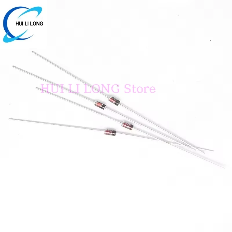 1N4148 Small Signal Fast Switching Diodes High-Speed Axial 200mA 100V DO-35 (DO-204AH) IN4148 Silicon Diodes 10/50/100PCS image 5