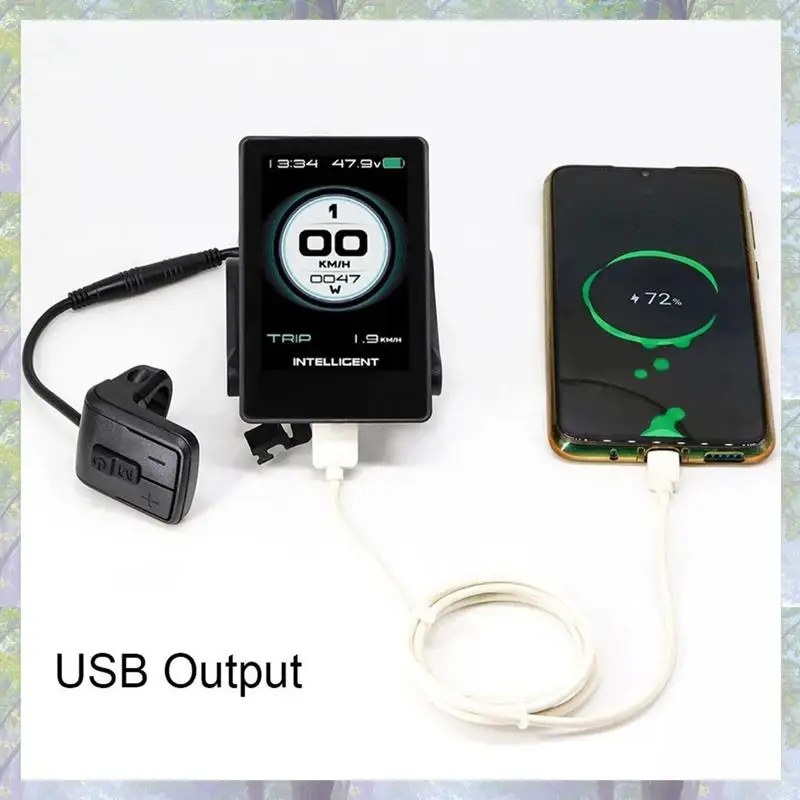 New Arrival 860C LCD Color Display For Bafang Mid Drive Motor 5-Pin Waterproof E-Bike Control Panel For BBS0102 G340 G320 BBSHD