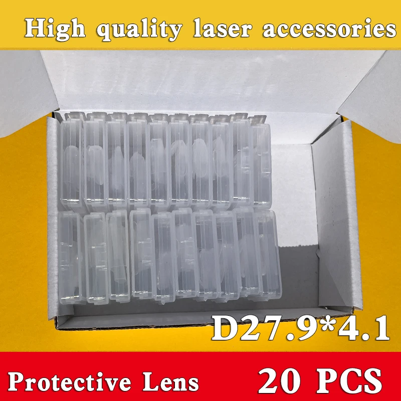 Faserlaser-Schutzfenster, Schutzgläser Durchmesser 18/20/24,9/27,9/30/34/37 für WSX Precitec Raytools WSX Bodor Laserkopf – Detail 2
