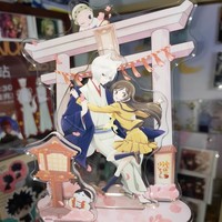 Kamisama Hajimemashita anime Derivatives Momozono Nanami Tomoe Badges Pins Acrylic Keychain and Standing Group Photo Cards