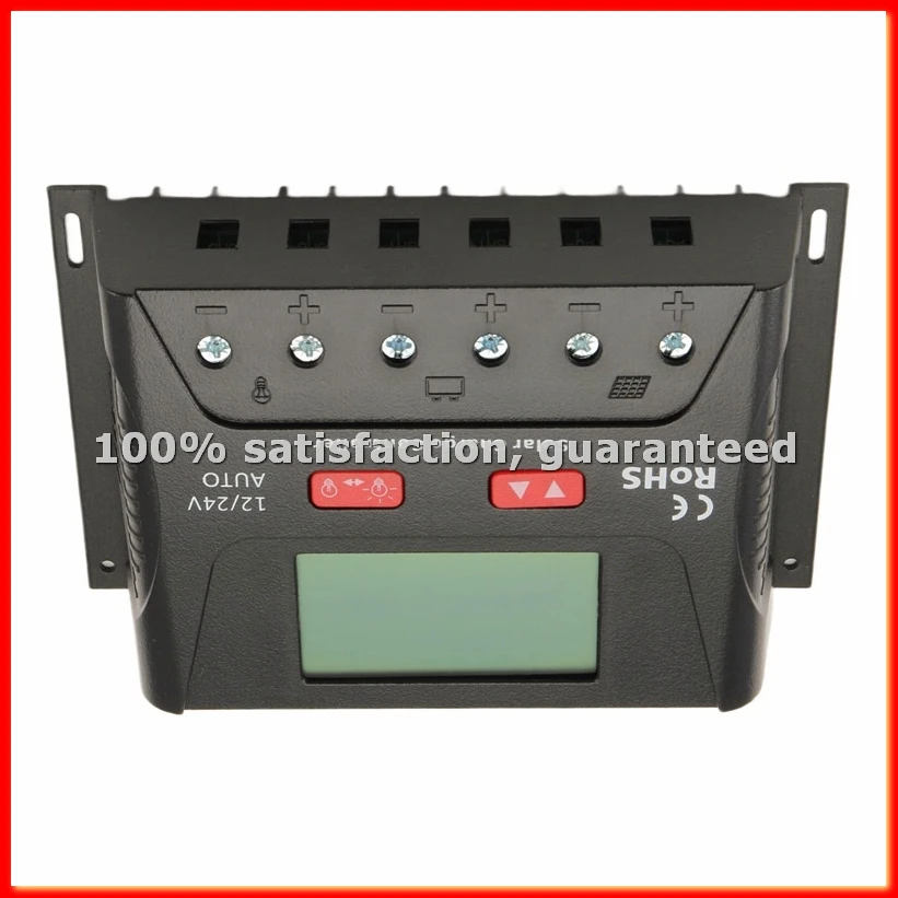 55V PV Input 30A Solar Panel Battery Charger Controller Solar PV Regulator for Sealed , Acid / GEL / Lithium Battery-BCBW
