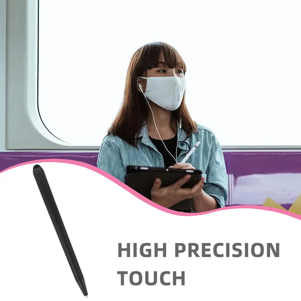 3Pcs Whiteboard Touch Pen Dual Head Stylus for Laptop Tablet Phone Screen Drawing Writing Reading News Gaming Friendly