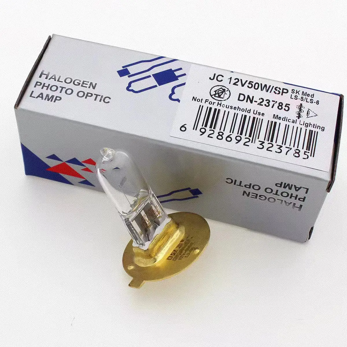HoneyFly Microscope Bulb G6.35 12V 50W 3400K Halogen Lamp Ophthalmic Light Quartz for SK Med LS-5/LS-6  Slit Lamp