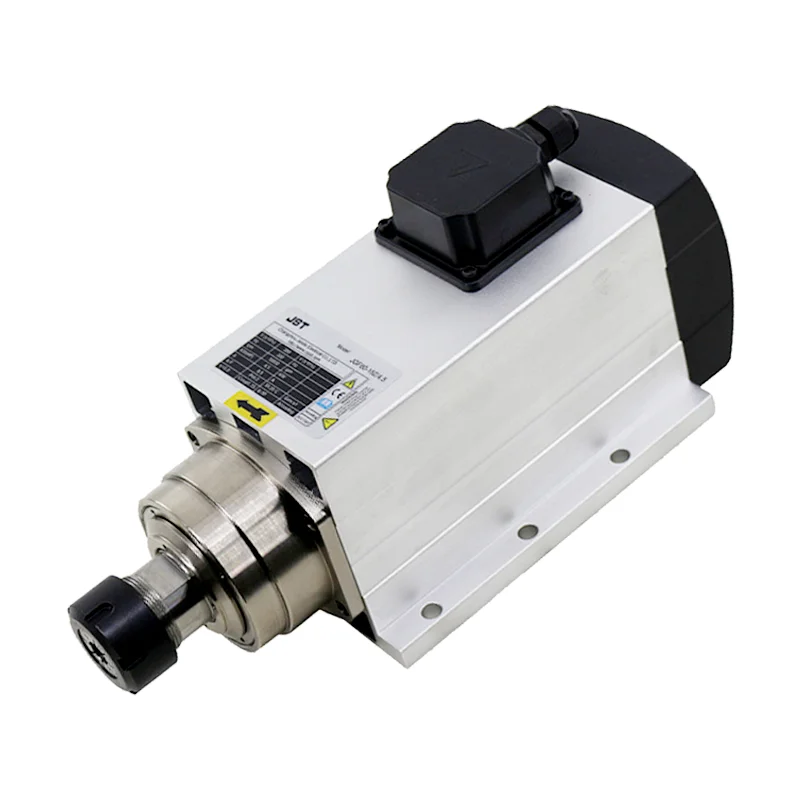 CNC 4.5kw مربع المغزل المبرد بالهواء ER32 تشاك 4 تحمل 220 فولت 380 فولت جهاز التوجيه باستخدام الحاسب الآلي النجارة آلة نحت وطحن
