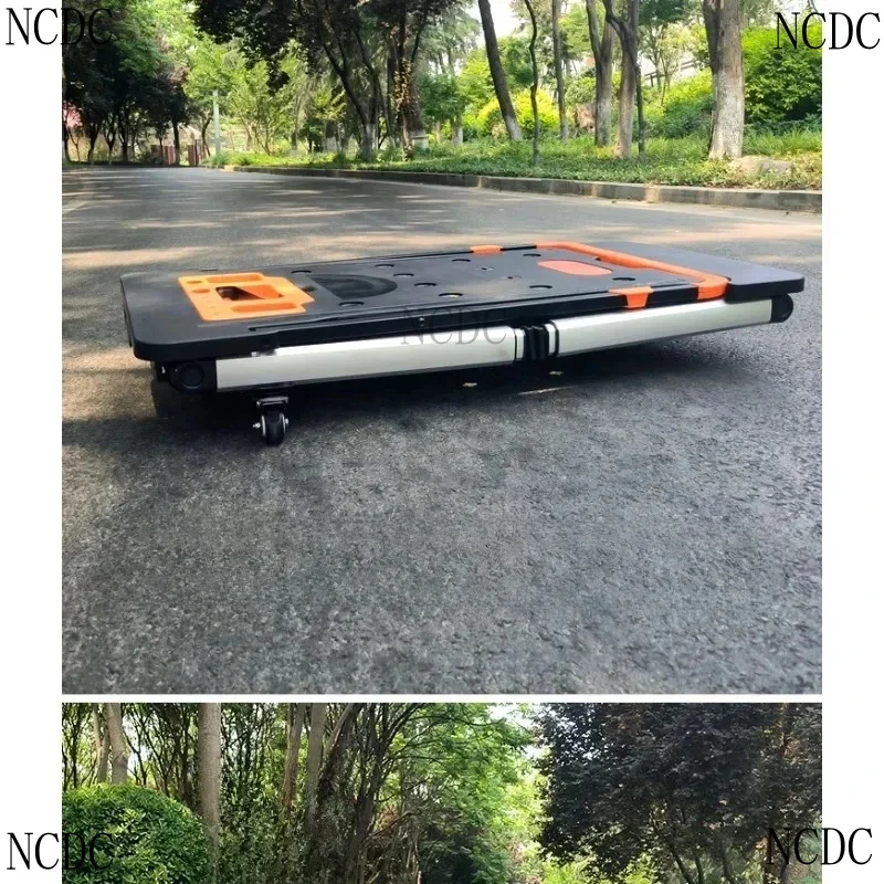 - In -1 Multifunctional Workbench Woodworking Table Portable Trolley Folding Cart With Wheels Workshop Outing Handcart