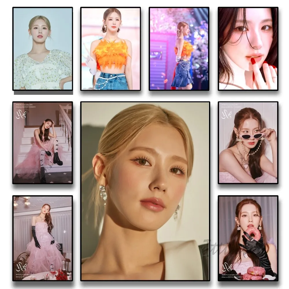 KPOP (G)I-DLE Cho Miyeon Poster Stickers Art Wall Murals Decor Game Room Decor Gifts HD Painting