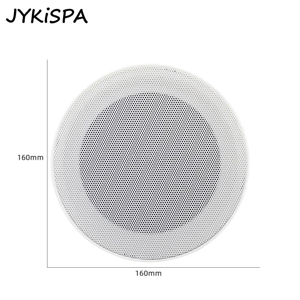 4.5 Inch Home Theater Sound System Ceiling Speaker Background Music White Round Built In Wall Loudspeaker HiFi PA System