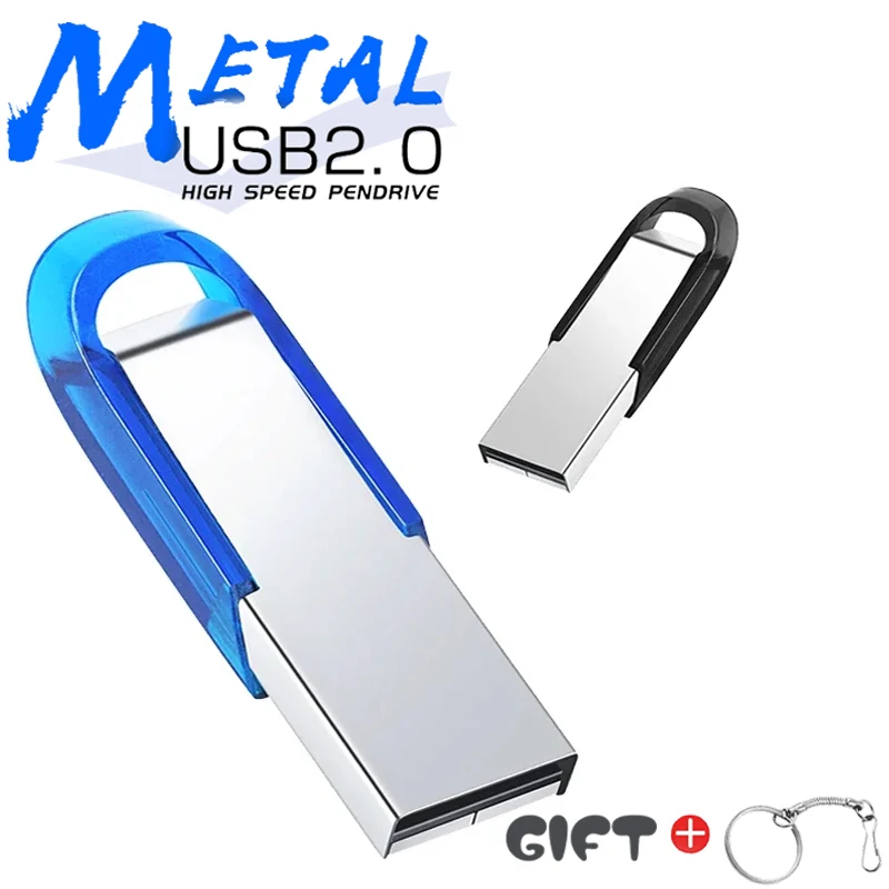 

Free custom Logo USB 2.0 Flash Drive 128GB High Speed Memory Stick Pen Drive 64GB Waterproof Pendrive 32GB Metal Usb Disk 16GB
