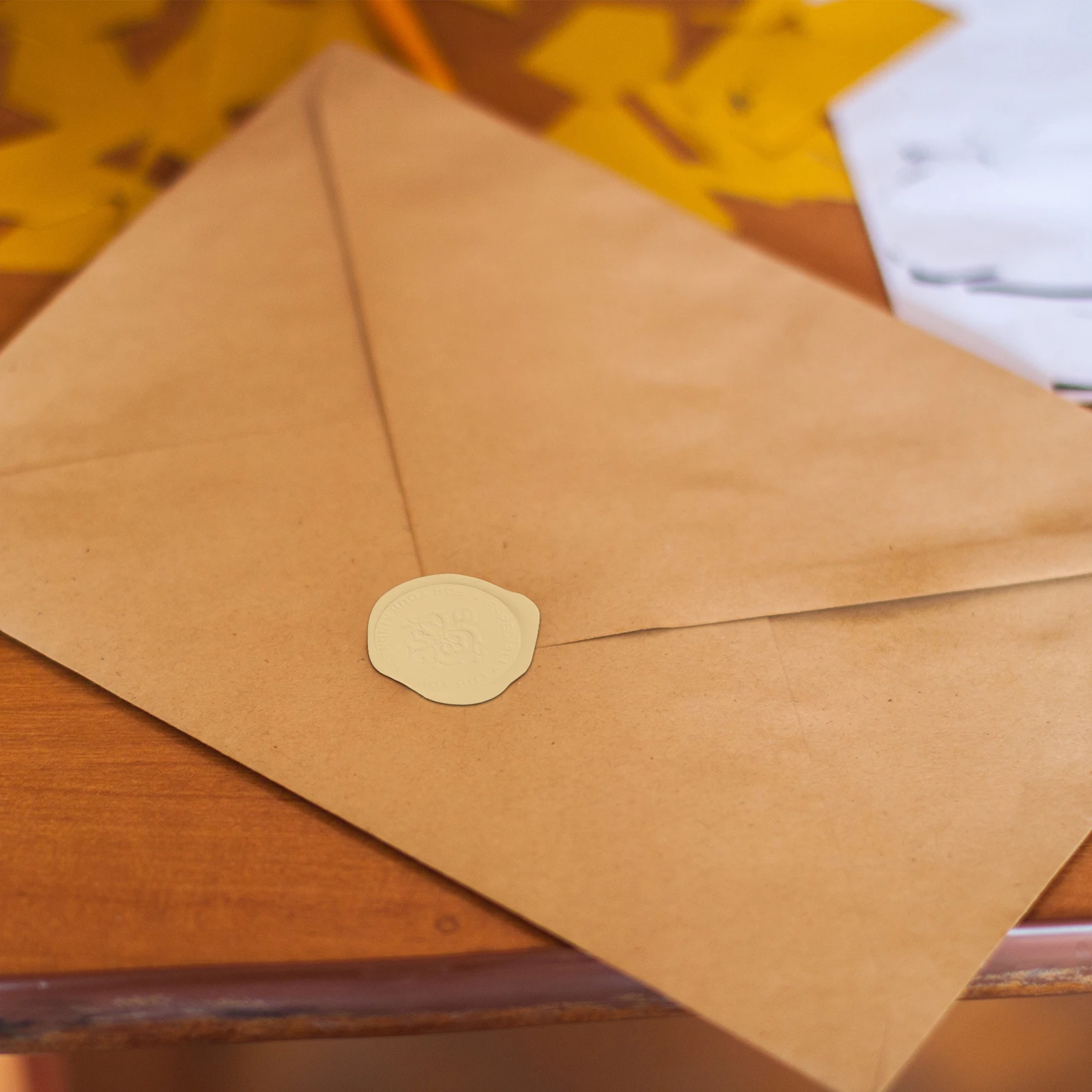 

8 Sheets 30 Sets Adhesive Wax Seal Stickers PVC Self Adhesive Labels Creative Sealing Decals Gift Packaging Wedding Invites