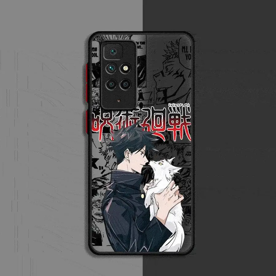 Japanese Anime Yuji Phone Case for Xiaomi Redmi 9 9A 9i 9C 9T 10 2022 10C 10A 12 4G 12C K40 K40 Pro