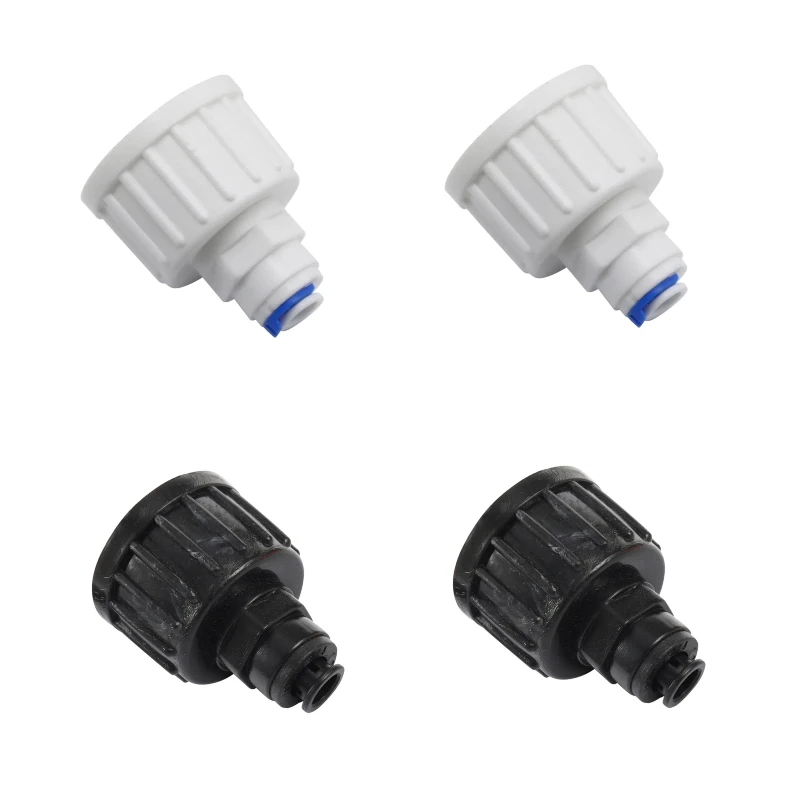 3/4 Female Thread To 1/4 inch 6.35mm Slip lock Quick Connectors Adapter Water Filter Ro Fittings Quick Push Slide Lock Connector