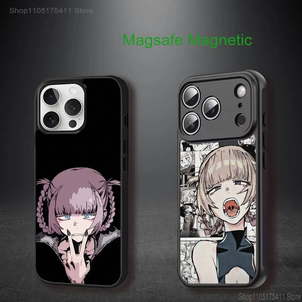 

NanakusaS Call of the Night Phone Case For iPhone17,16,15,14,13,12,11,Pro,Max,Plus,Mini,SE4,E Magnetic Magsafe Wireless Charging