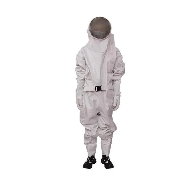 Anti-bee suit one-piece firefighter anti-bee suit with fan breathable heat dissipation beekeeping suit one-piece beesuit