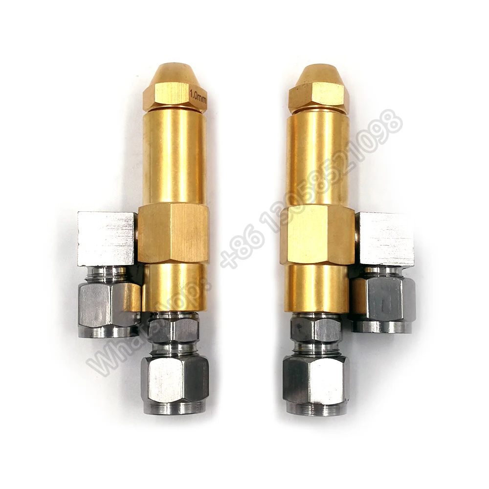 industrial Waste Oil Burner Spray Nozzle, full cone oil nozzle ,Siphon-feed Type Oil Nozzle with Base