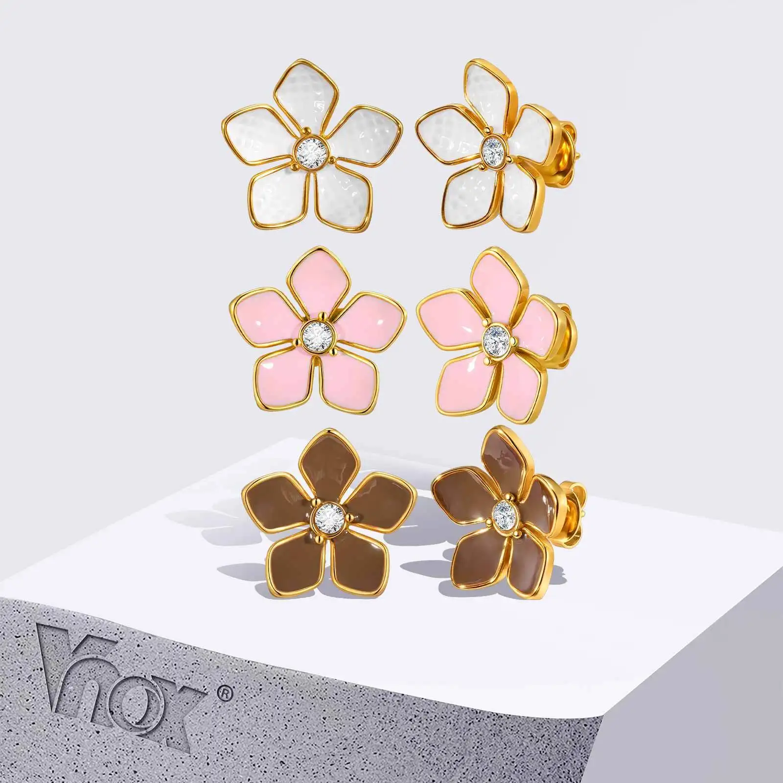 Vnox Elegant Colorf… - image