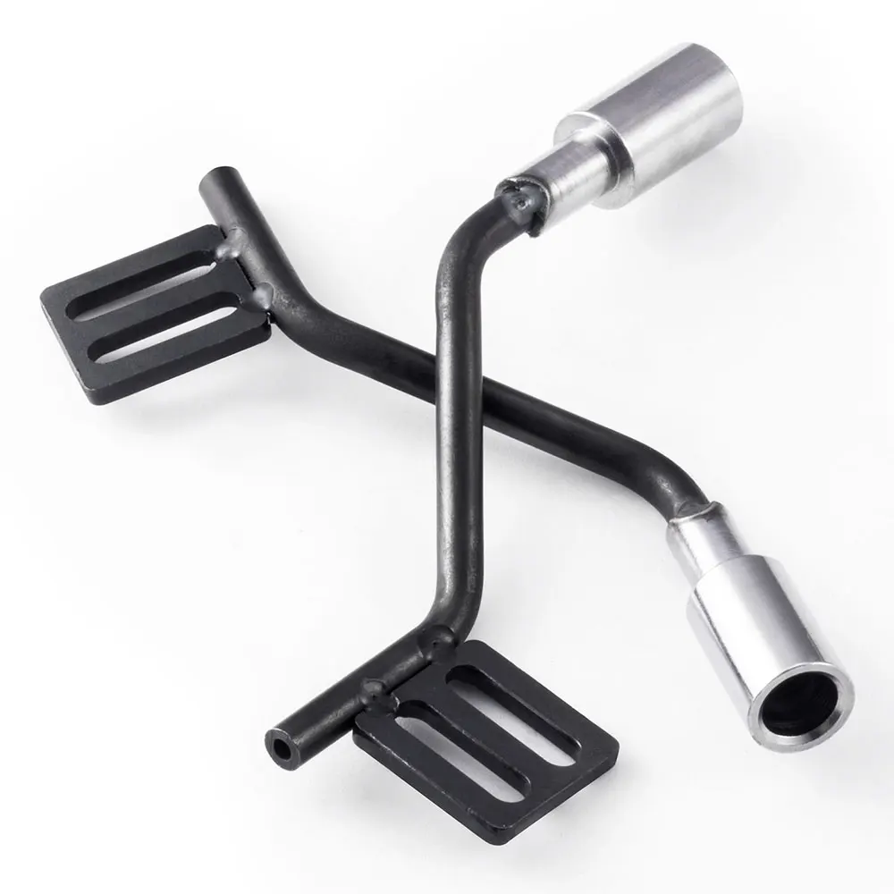 

YEAHRUN 1 Pair Metal RC Car Simulation Decoration Exhaust Pipe Accessories for 1/10 Rc Car Axial SCX10 II 90046