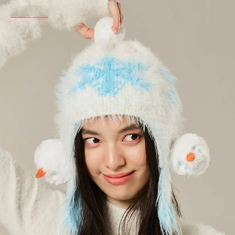 

SKULLPANDA Tell Me What You Want Series Knitted Beanie