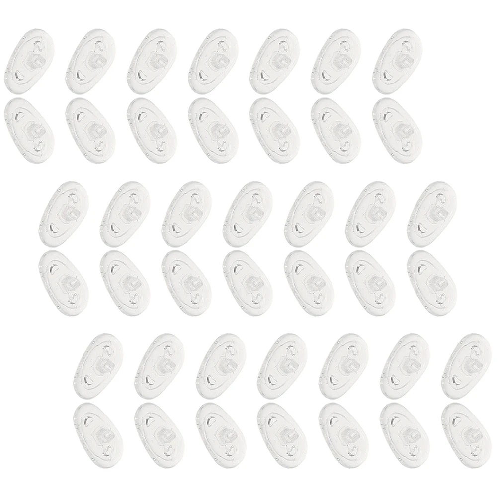 

Non Slip Silicone Nose Pads Screw Type Eyeglasses Support Comfortable Durable Pad Cushion Glasses Accessories Repair