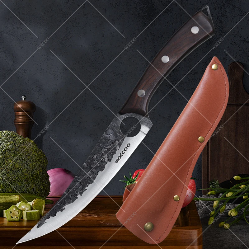 

Multifunctional Kitchen Knife Meat Cleaver Bone Cleaver Forging Knives Stainless Steel Boning Knife Slicing Knife Cooking Tools