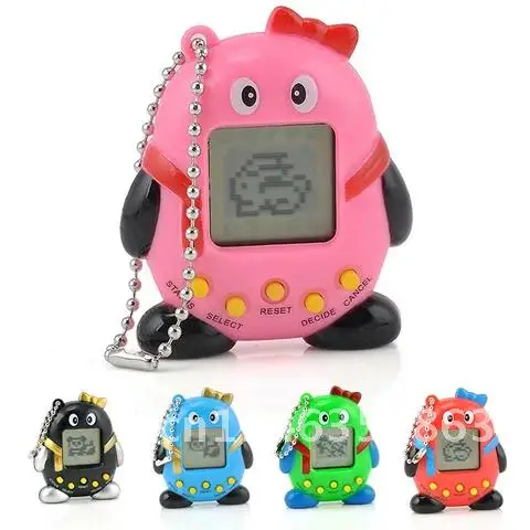 High Quality Pets Nostalgic Virtual Pet Cyber Pet Digital Pet Tamagotchi Penguins E-pet Gift Toy Handheld Game Machine game