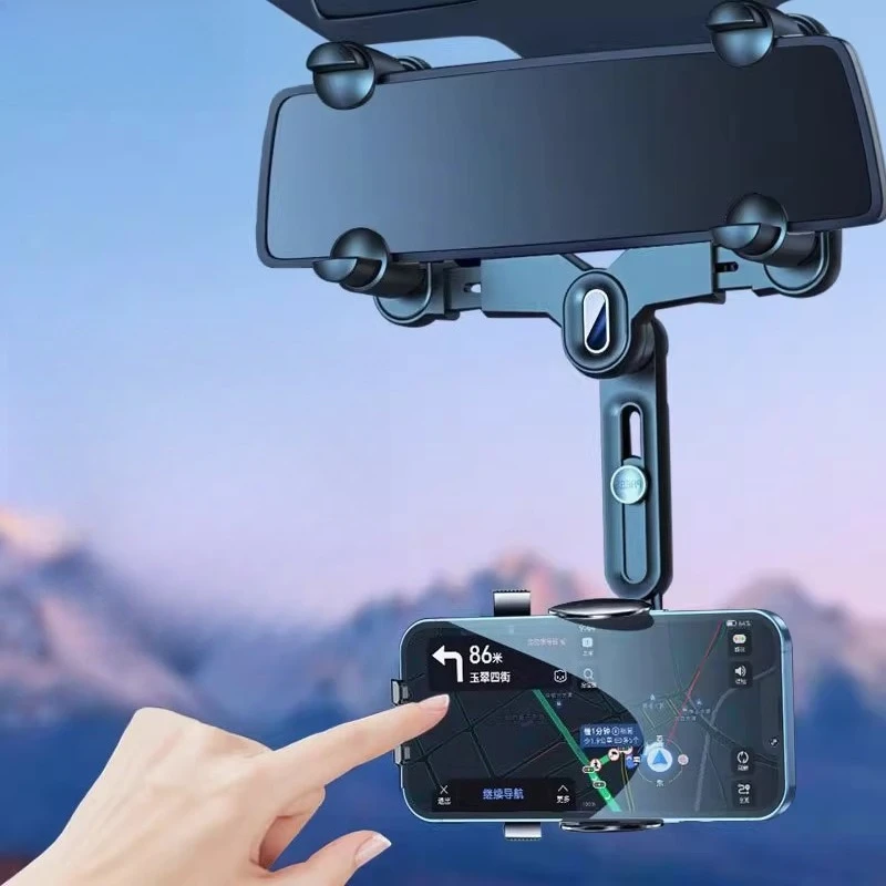 

Car mobile phone holder New navigation special car interior rearview mirror support frame Anti-shake and shock-proof