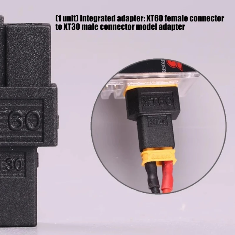 Precisions Molded XT60 to XT30 Converter Plastic Texture for Stable Power Transmission in and Electric Car 83CF
