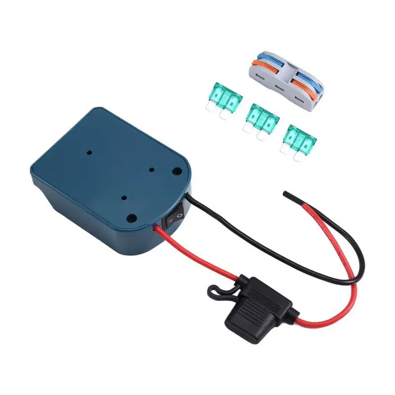 【brilliant】バッテリーアダプターコンバーター-mt-14v-18vバッテリー用-外部電源ツールボックス改造プラグアクセサリー-ヒューズdiy