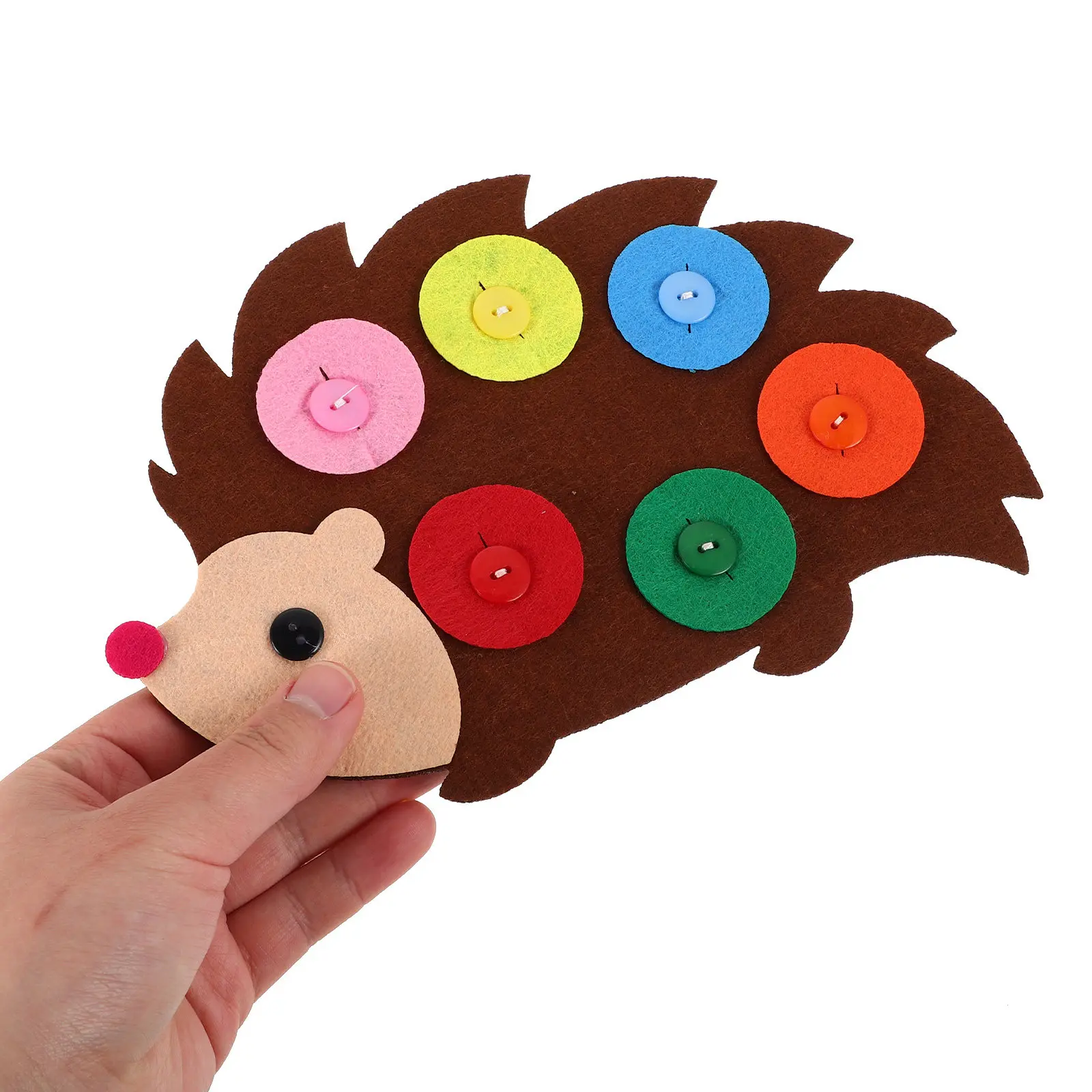 

Нетканый войлочный материал для творчества: развивающая доска для кнопочного искусства, улучшающая моторику, творческие способности и сенсорные навыки у детей