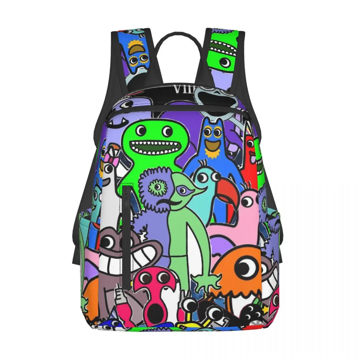 漫画ガーテンオブバンバンバックパックデイパック大容量子供ブックバッグスクールバッグショルダーバッグ男性女性用