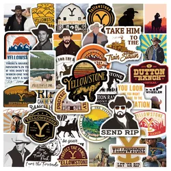 10/30/50pcs American Drama Yellowstone Park Graffiti Stickers  Usa Up Life Funny Scrapbook Diy Gift Laptop Phone Decal Stickers