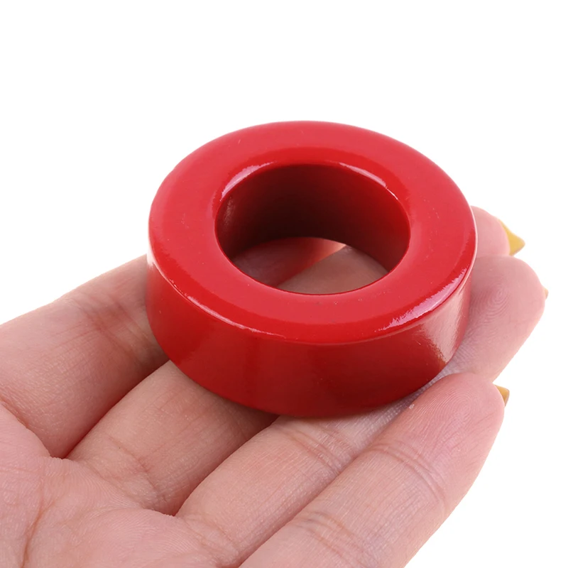 

Ali-HMA73-T157-2 Iron Ferrite Toroid Cores 40*24*14.5 mm For Inductors Iron powder Core Red Ring Low permeability