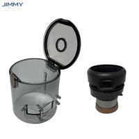 Original Accessories Dustbin Assembly Dust Container Cup Black Cyclone Spare Parts For Jimmy H10 Pro / H10 Flex Vacuum Cleaner