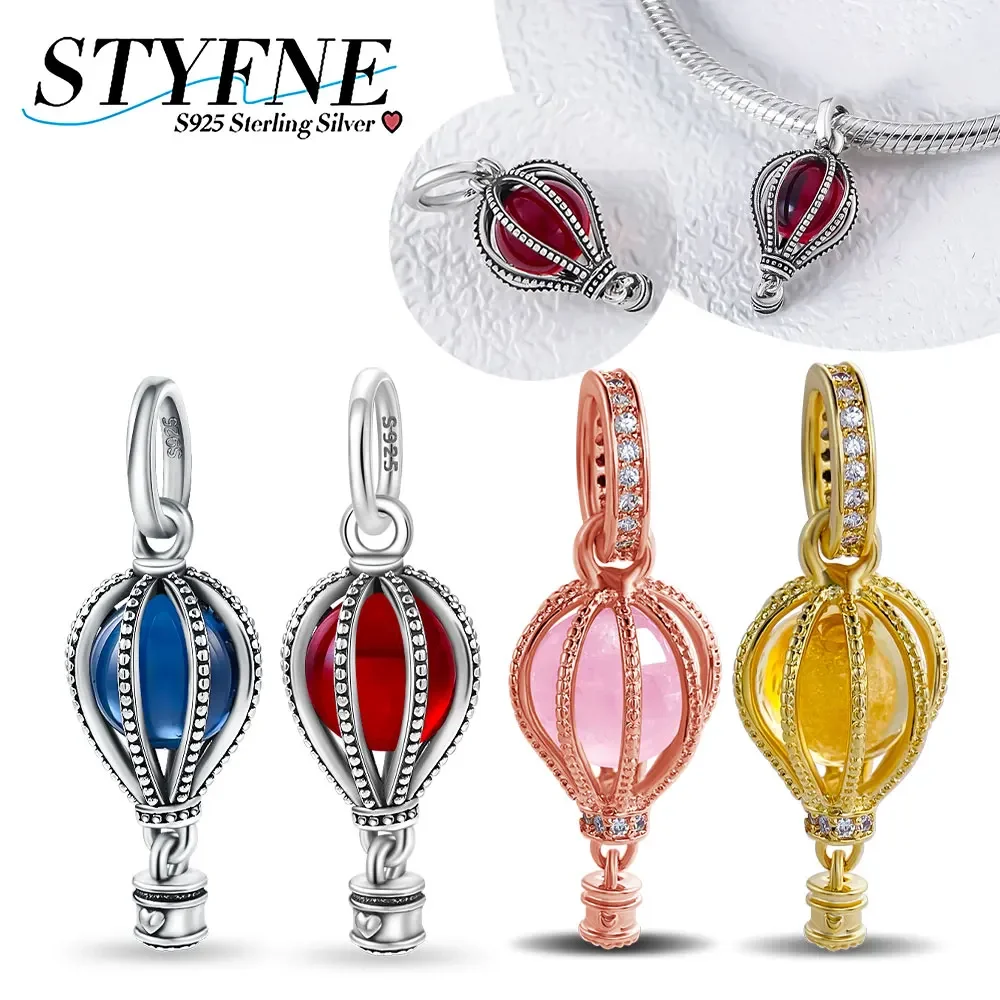 Nieuwe 925 Sterling Zilver Life Travel Luchtballon Kralen Fit Originele Armband Diy Accessoires Fijne Sieraden Geschenken